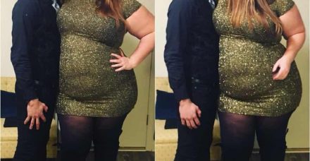 תמונה של בלוגרית שמנה עם בן זוגה הרזה עוררה סערה ברשת