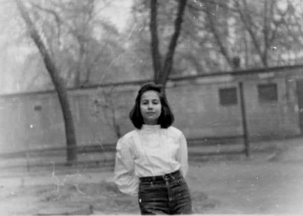 מרינה קיגל בילדותה. צילום ביתי