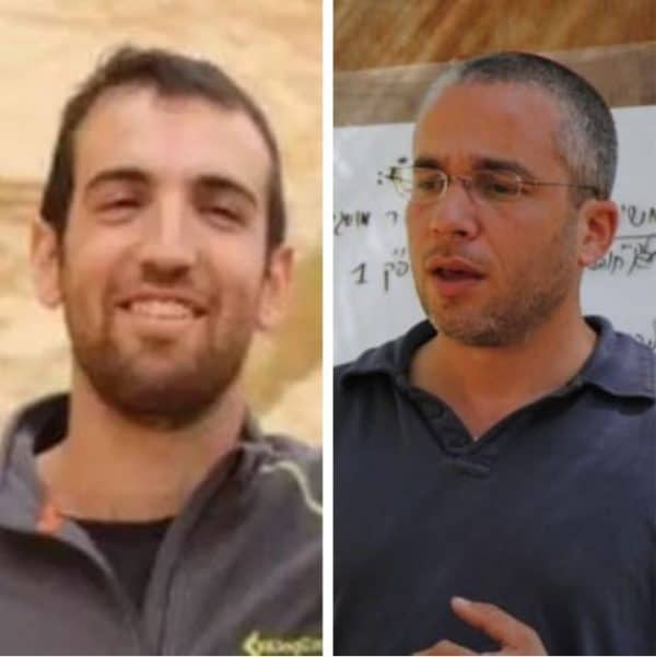 יובל כאהן, מנהל המכינה, ואביב ברדיצ