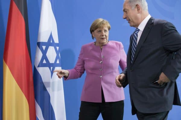 אנגלה מרקל בביקור בישראל. צילום shutterstock