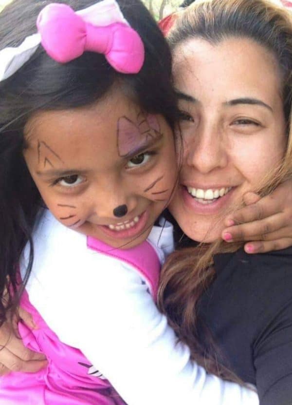 נועה ובתה אגם ז"ל. צילום ביתי