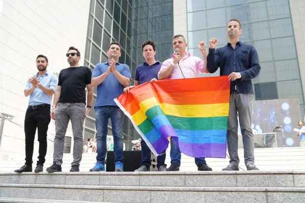 מצעד הגאווה ברמת גן לפני שבועיים