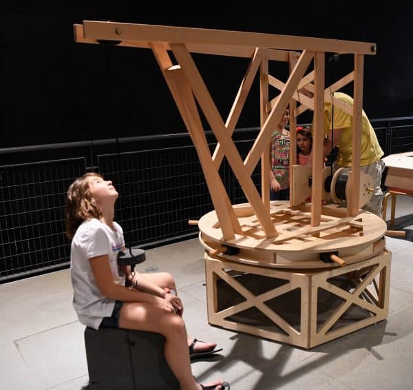 תערוכת דה וינצי במוזיאון המדע. צילום: אבי חיון