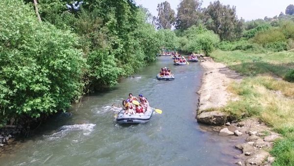 רפטינג נהר הירדן